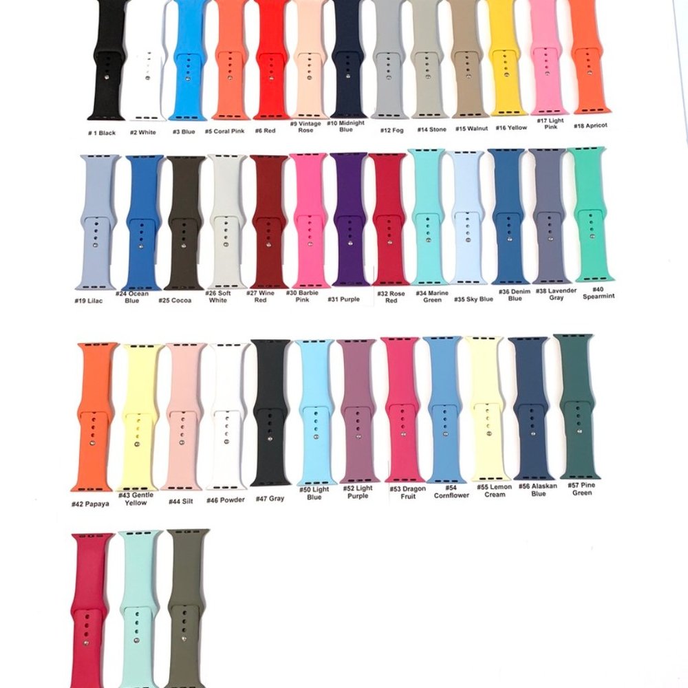 PICK 3 COLORS 44mm 42mm 40mm 38mm Apple Watch band